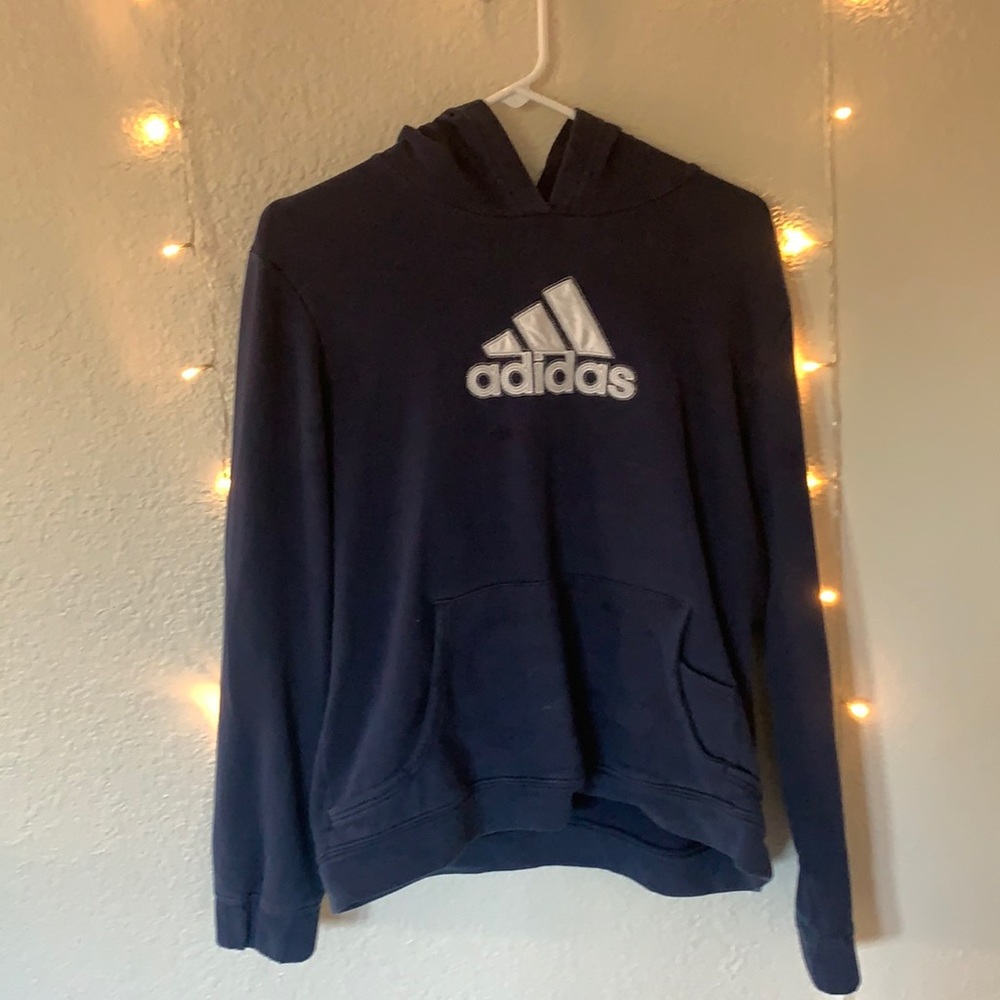 ADIDAS navy blue sweatshirt